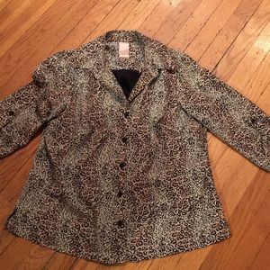 White Stag Blouse w Built-In Tank